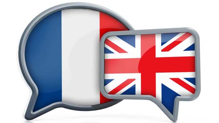 انگلیسی فرانسوی