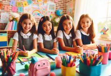 ترفند جالب دخترانه برای مدرسه