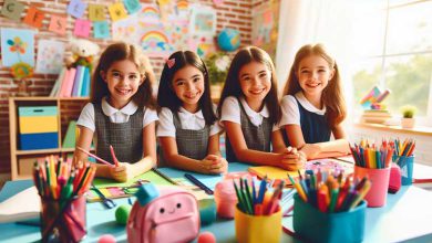 ترفند جالب دخترانه برای مدرسه