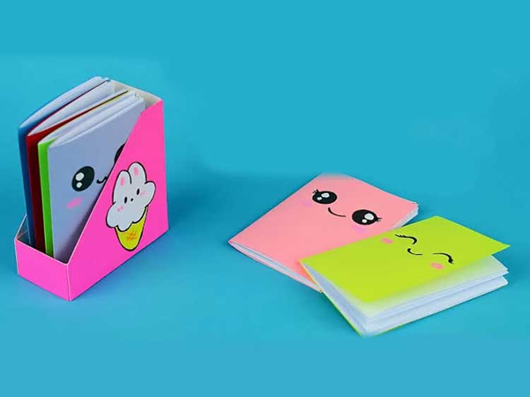 دفتر یادداشت رنگی