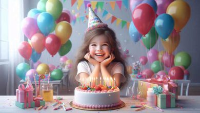 انواع جشن تولد کودک و ایده تولد کودک ساده