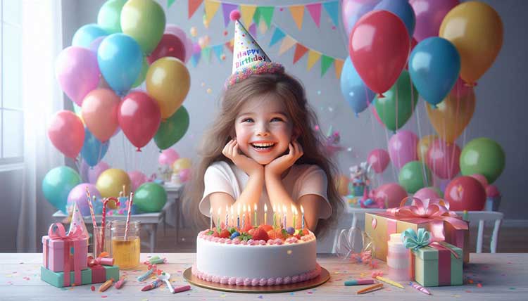 انواع جشن تولد کودک و ایده تولد کودک ساده